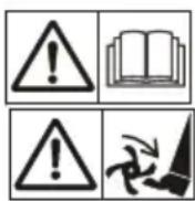 AL-KO MH 5001 R - Bedeutung der Symbole auf dem Gerät - 1