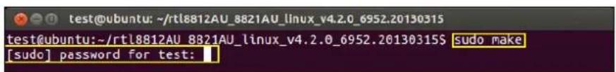 Edimax EW-7811UAC - sudo apt-get install build-essenal - 6
