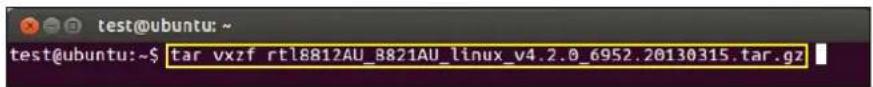 Edimax EW-7811UAC - sudo apt-get install build-essenal - 3