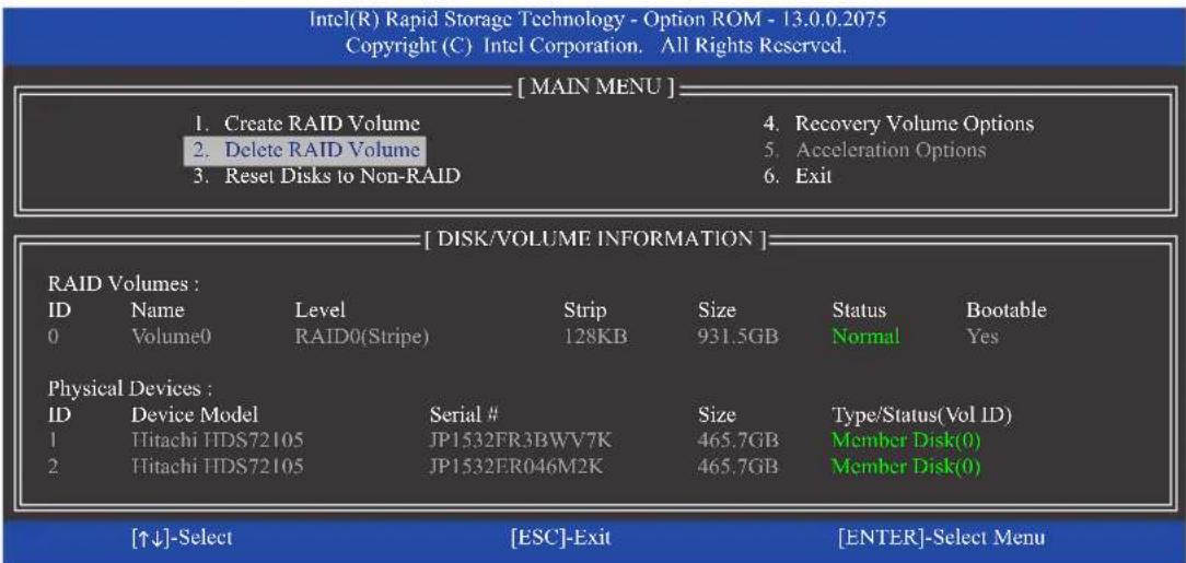 GIGABYTE GA-Z97X-UD5H - Créer un volume RAID - 5