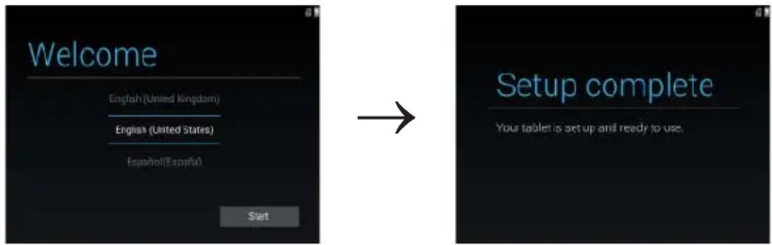 DELL Venue 7 - Finaliser la configuration d'Android - 1