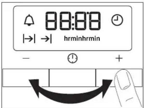 ELECTROLUX EOB43400OX - Laikrodžio funkciju nustatymas - 1