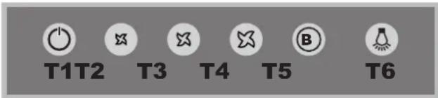 T1T2 T3 T4 T5 B T6