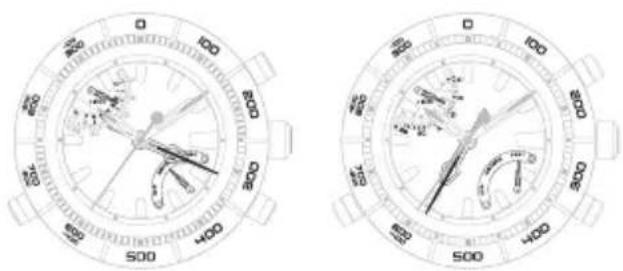 TIMEX Intelligent Quartz Altimeter T2N729 - ACTIVATION/DÉSACTIVATION DE L'ALTIMÈTRE - 1