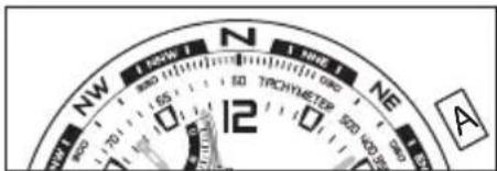 TIMEX Intelligent Quartz Altimeter T2N729 - Pour étalonner la boussole : - 2
