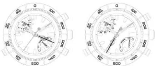 TIMEX Intelligent Quartz Altimeter T2N729 - ALTIMETER ON/OFF - 1