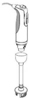 Turmix CX 410 - - Fouet (que pour CX 460). - 1