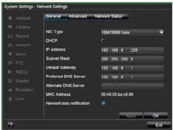 ABUS TVVR41110 - Network configuration - 1