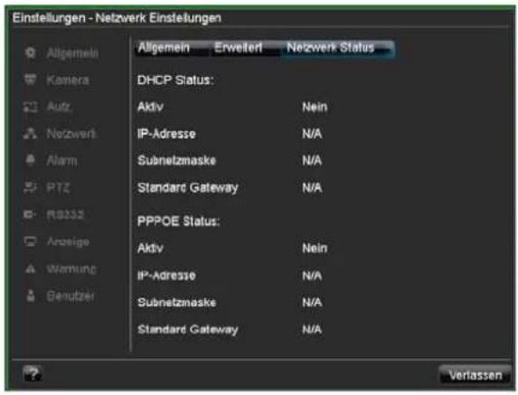 ABUS TVVR41110 - Netzwerkstatus - 1
