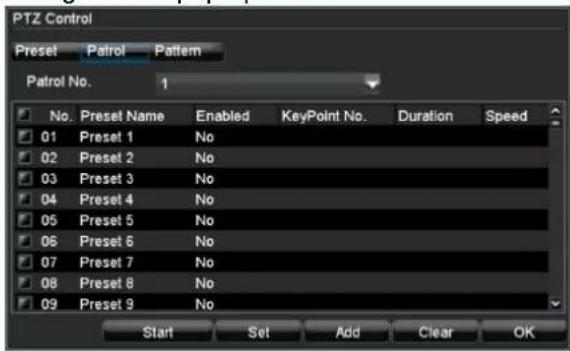 ABUS TVVR41110 - Setting a tour within the DVR - 1
