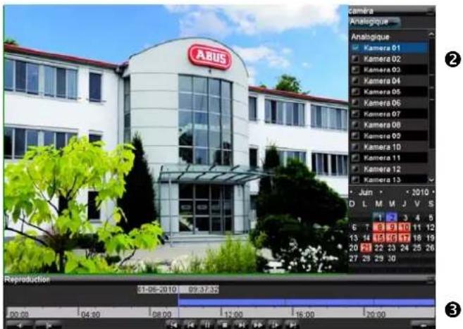 ABUS TVVR41110 - Visionnage sur écran live - 1