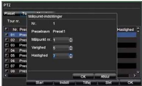 ABUS TVVR41110 - Patrulje-indstillinger - 2