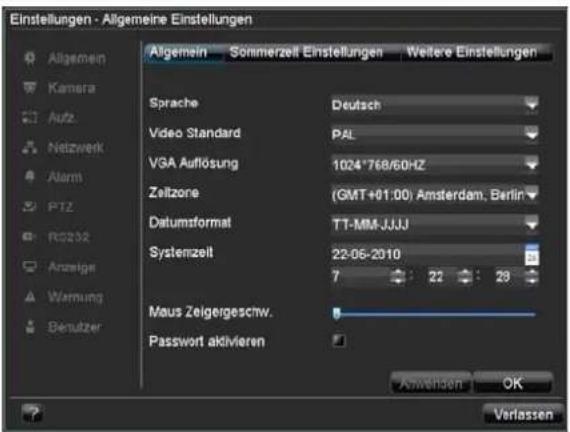 ABUS TVVR41110 - Festplattenalarme einrichten - 1