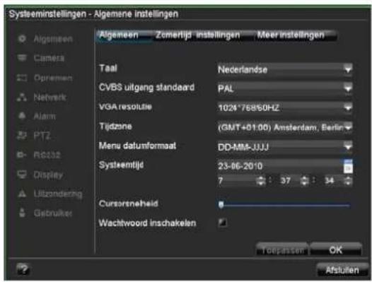 ABUS TVVR41110 - Instellingen - 1