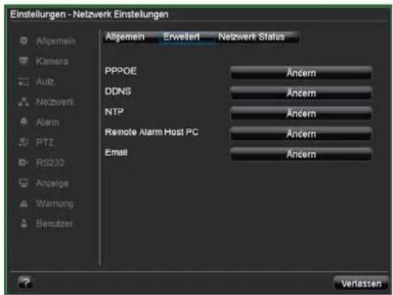 ABUS TVVR41110 - Erweiterte Netzwerk-Konfiguration - 1