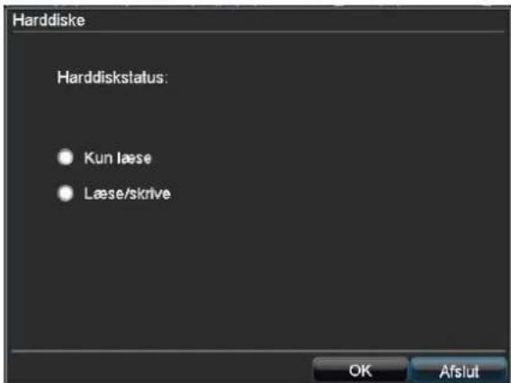ABUS TVVR41110 - Indstilling af harddisken - 1