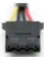 ANTEC HCP-850 - MODULAR CABLE ±AC

There are three 5-pin black jacks and five 10-pin red jacks on the back of your HCP-850 PSU. These jacks are for the optional cables that come with your power supply. A modular 10-pin connector system allows you plug 5-pin connectors into the 10-pin jacks if you run out of 5-pin jacks.

+12 VOLT RAIL DISTRIBUTION - 3