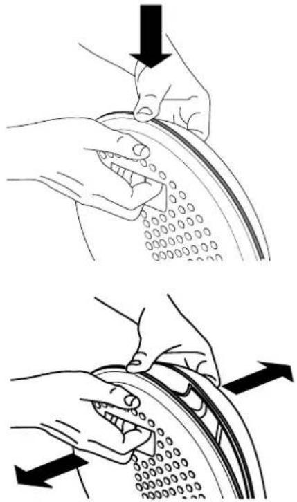 ASKO T754C - Cleaning the lint filter - 2
