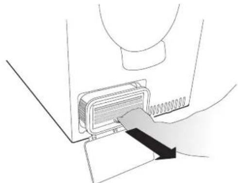 ASKO T754C - Cleaning the condenser - 3