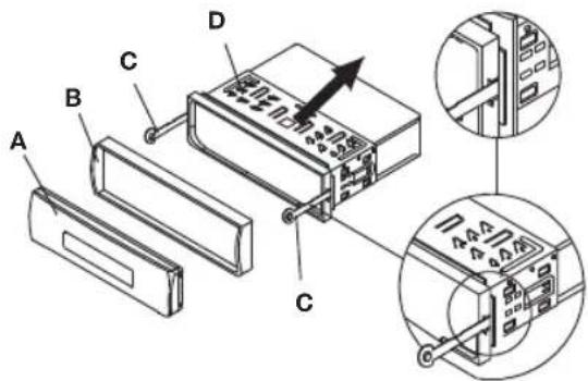 AEG AR 4025 BT - Instruções da instalação - 1