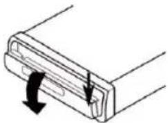 AEG AR 4025 BT - Extracción del panel de control - 1