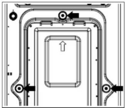 BAUMATIC BFWE1470W - Removing the transit bolts - 1