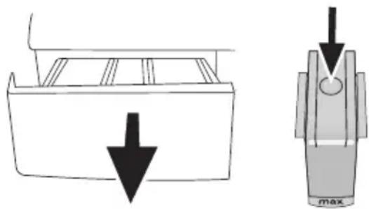 BEKO WMB 71242 PTLA - Priečinok pracieho prostriedku - 1
