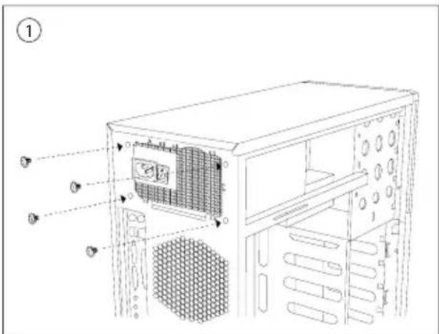 ANTEC TruePower Quattro 1000 - Installation: - 1
