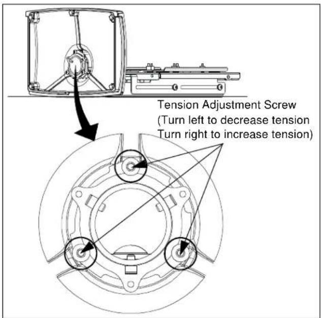 Chief MSSVB - Display Swivel Tension Adjustment - 1