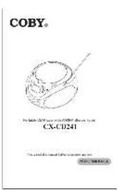 COBY CXCD241 - 1