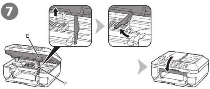 CANON Pixma MX882 - Cuando sea necesario desconectar el equipo - 22