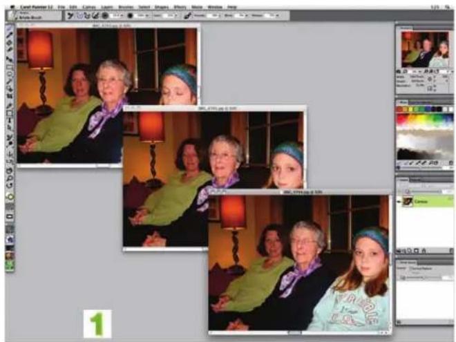COREL Painter 12 (Mac) - Using the Kaleidoscope Painting mode - 1