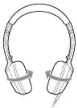 BOSE OE2 - Storing your headphones - 1