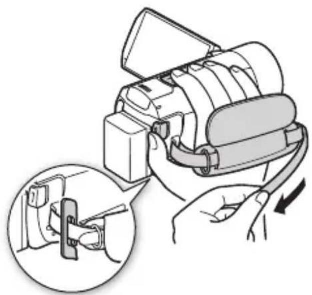 CANON Vixia HF M52 - Preparing the Accessories - 1