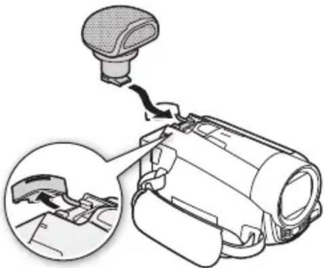 CANON Vixia HF M52 - Using an External Microphone - 2