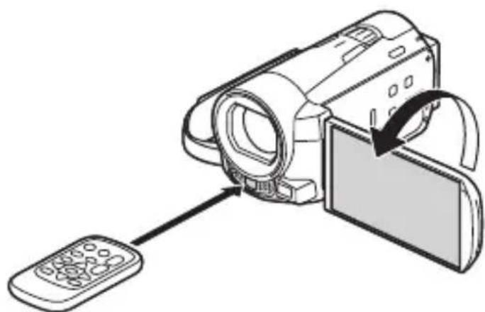 CANON Vixia HF M52 - Using the Optional Wireless Controller - 3