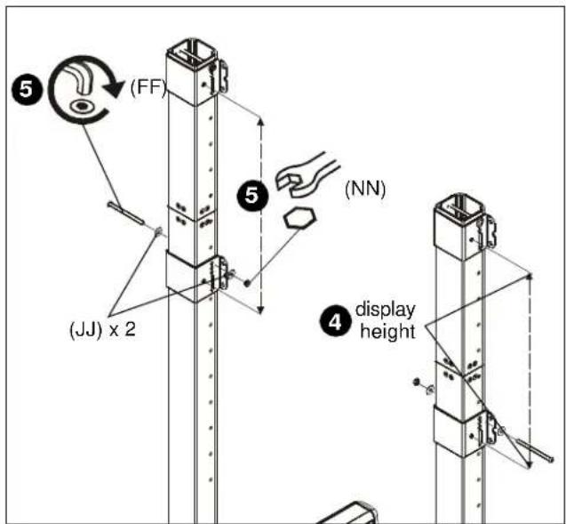 Chief FCA3X1U - Rails Installation - 3