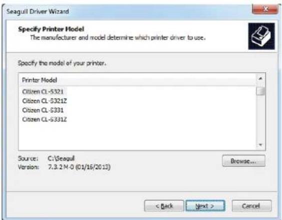 CITIZEN CL-S321 - Installing The Driver - 3