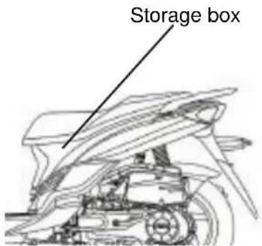 SYM Jet 4 - STORAGE BOX - 1