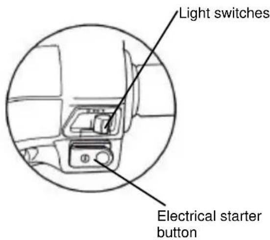 SYM Jet 4 - USE OF BUTTONS - 2