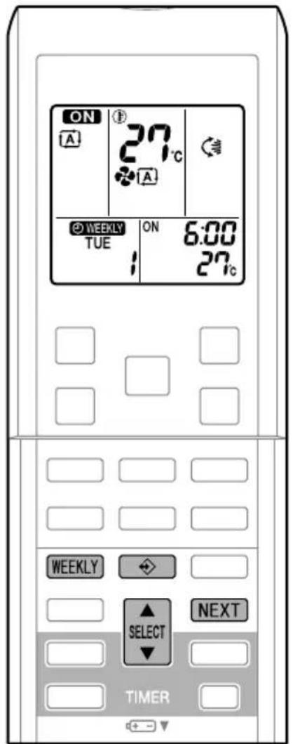 DAIKIN FTXS71GV1B - Press to exit confirming mode. - 2