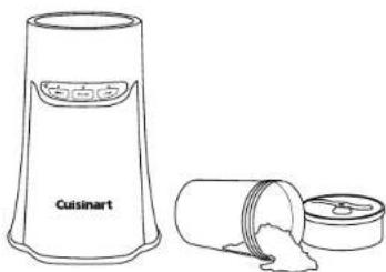 CUISINART CPB-300 - USING THE CHOPPING CUP - 3