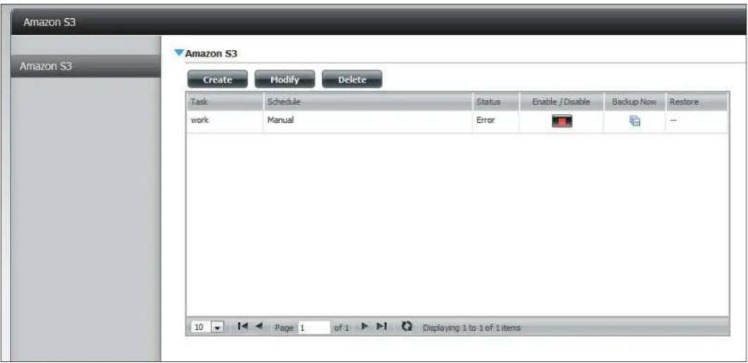 D-LINK DNS-320LW - Amazon S3 - 1