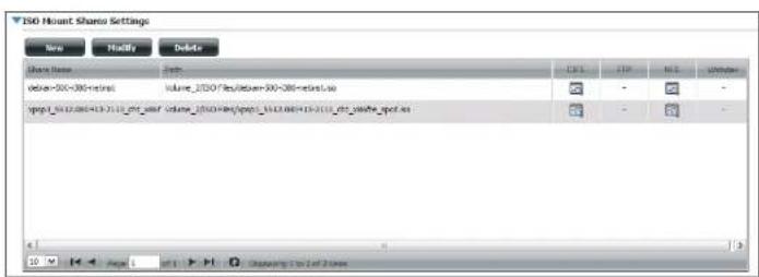 D-LINK DNS-320LW - Network Share/ISO Mount Shares: - 2