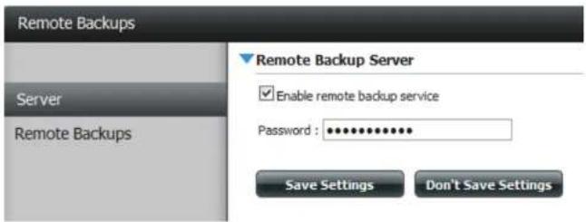 D-LINK DNS-320LW - Remote Backups - 1