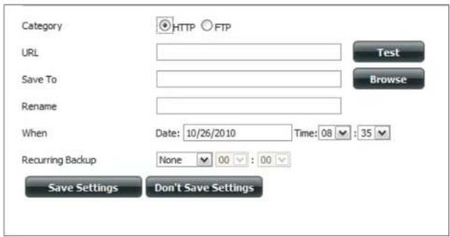 D-LINK DNS-320LW - FTP/HTTP Downloads - 2