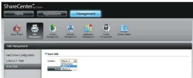 D-LINK DNS-320LW - Scan Disk - 2
