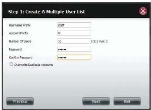 D-LINK DNS-320LW - Creating Multiple Users - 2