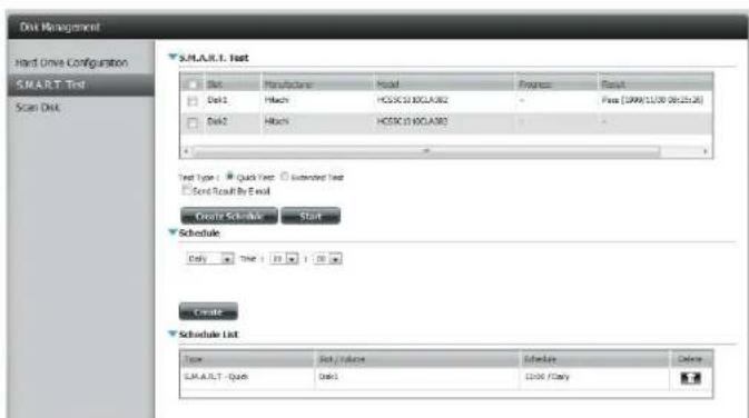 D-LINK DNS-320LW - Creating a Schedule - 2