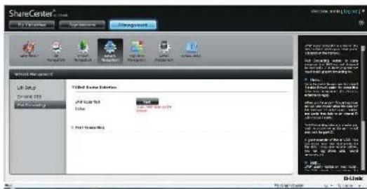 D-LINK DNS-320LW - Port Forwarding - 1